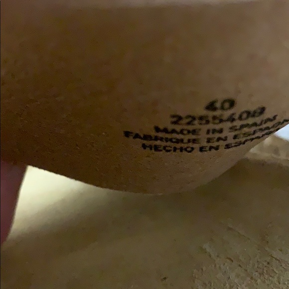 Free People Sidelines Footbed Honey Sandals -New - LAST ONE Size 9 - Picture 5 of 7